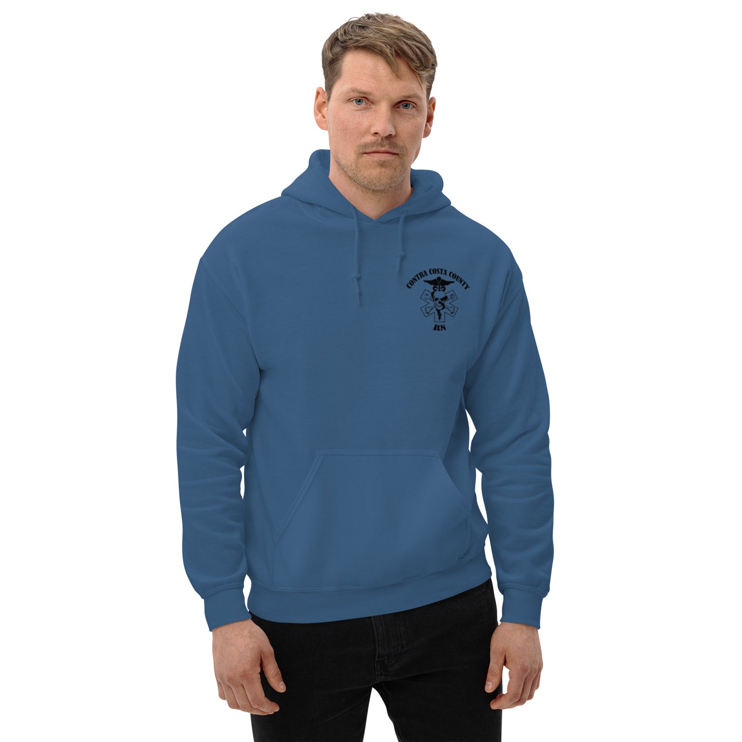 RN Hoodie Black Text