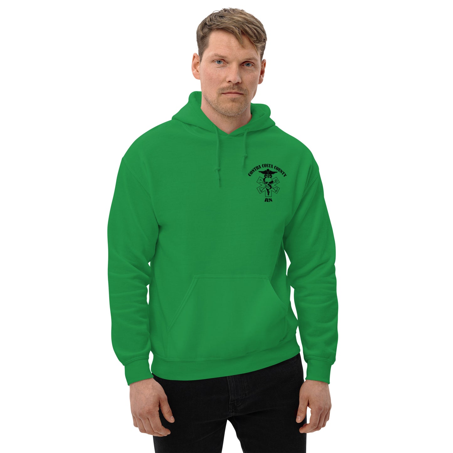 RN Hoodie Black Text