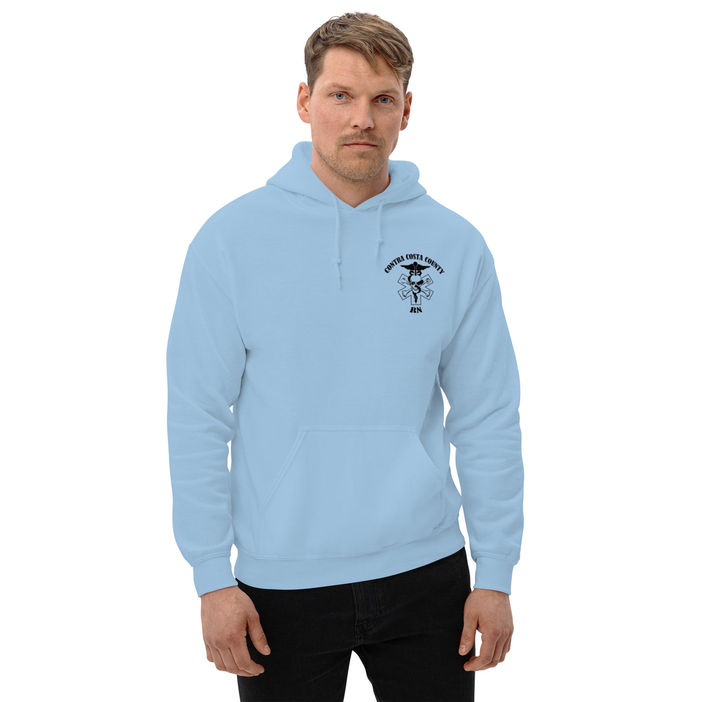 RN Hoodie Black Text