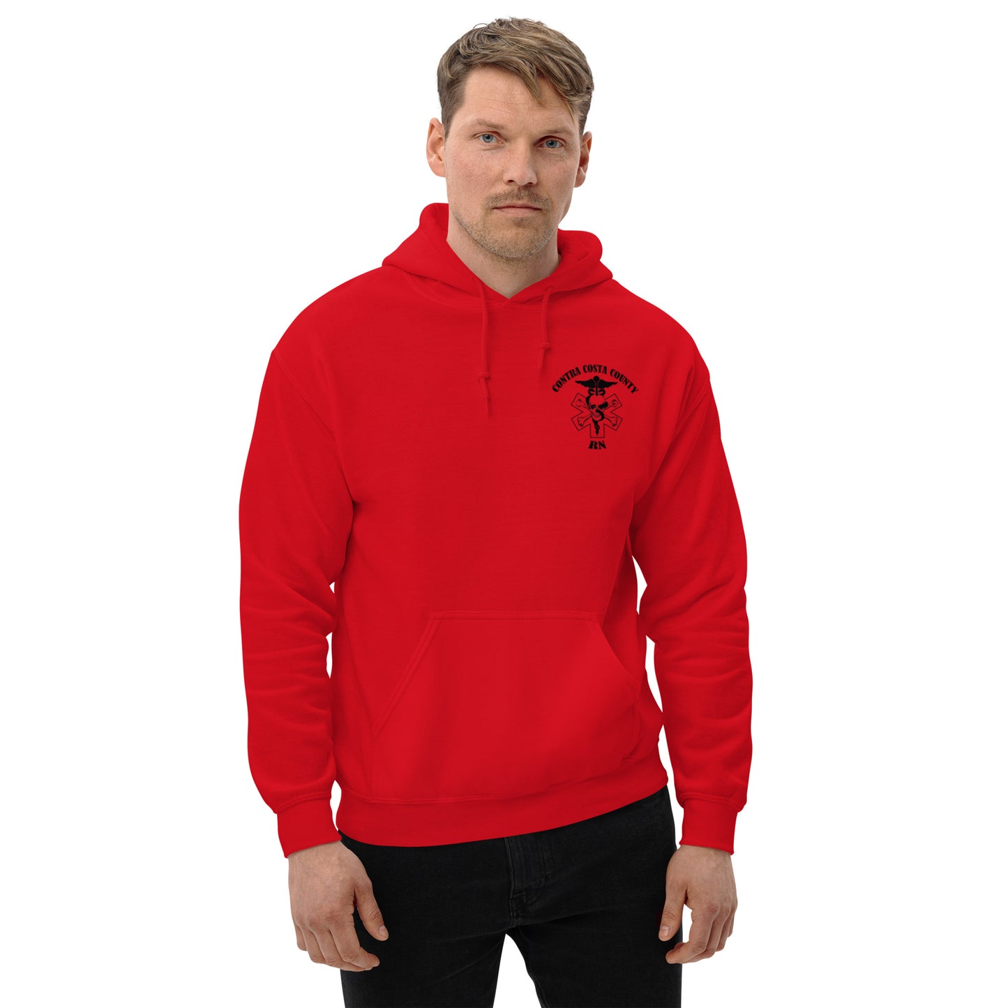 RN Hoodie Black Text