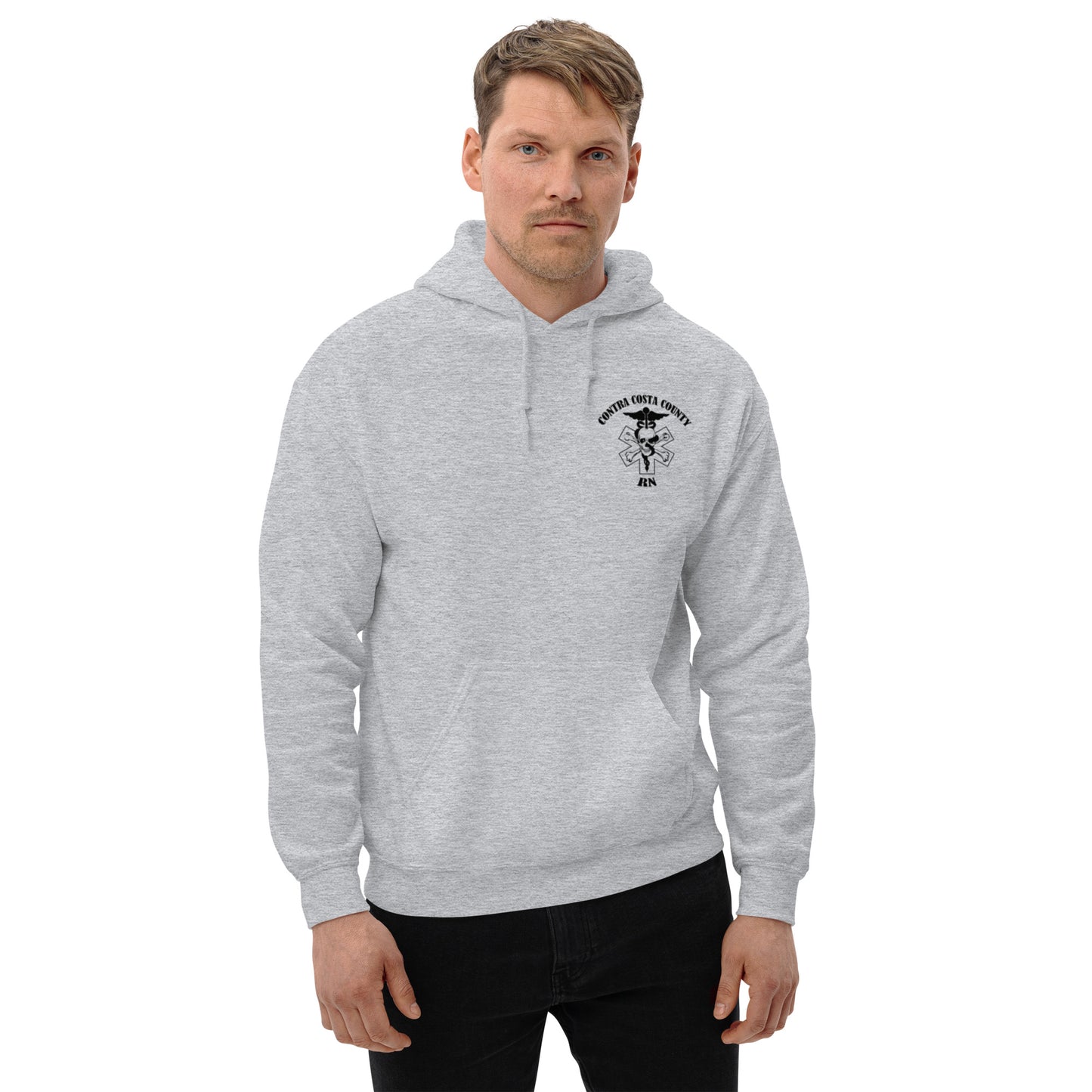 RN Hoodie Black Text