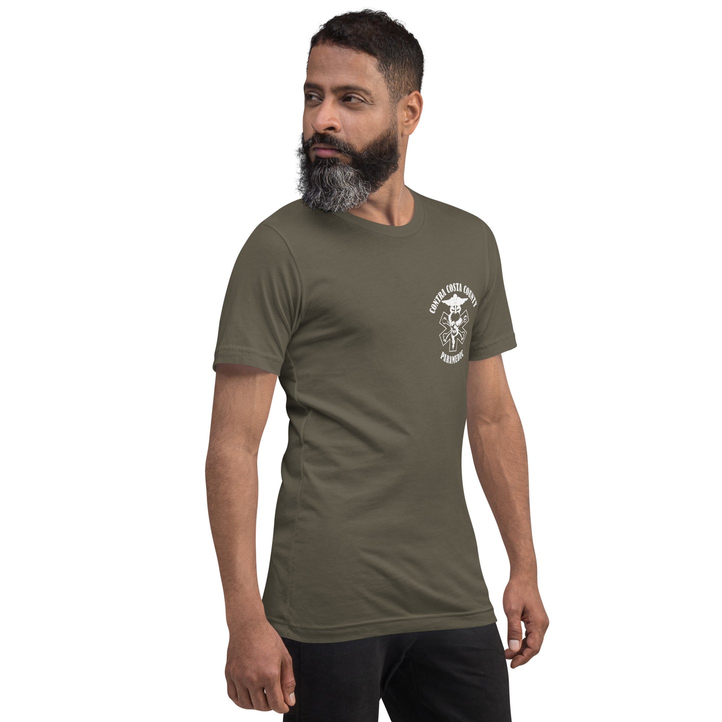 Paramedic T-Shirt White Text