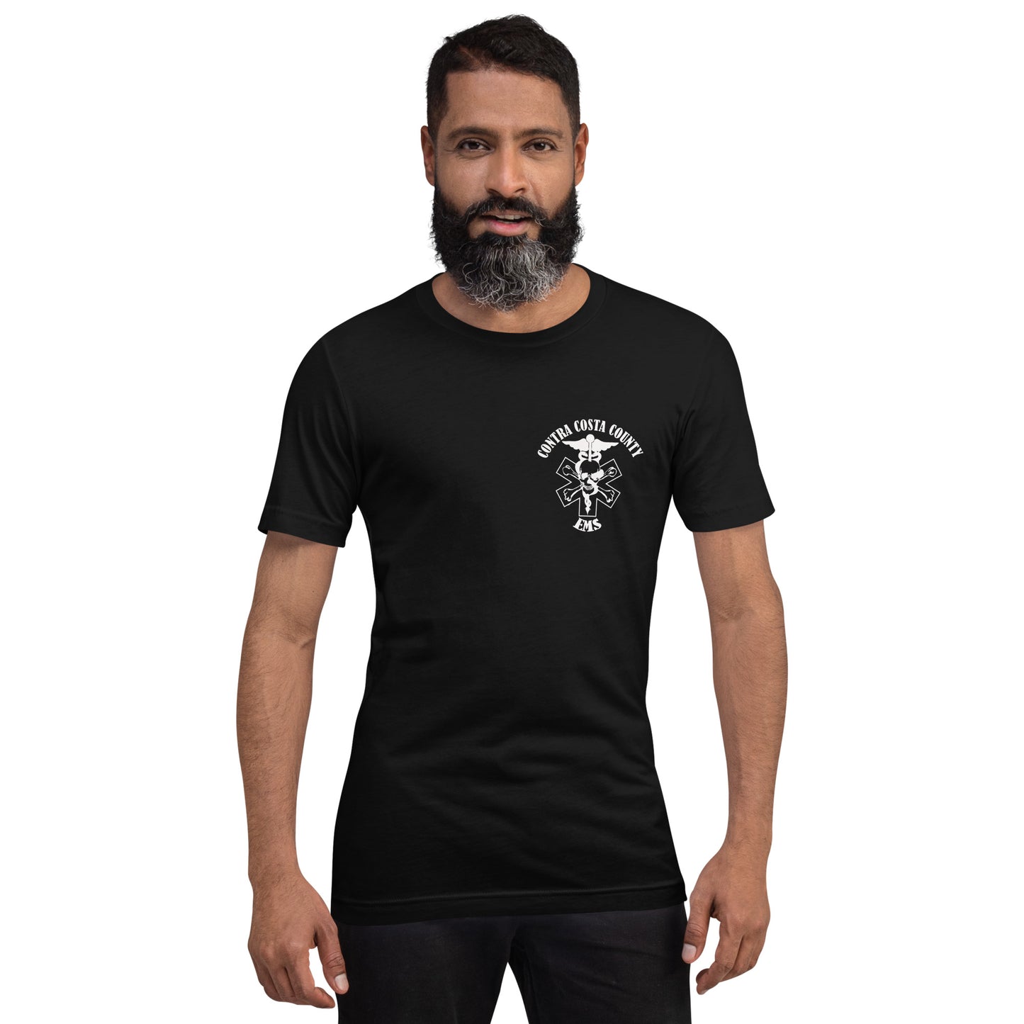 EMS T-Shirt White Text