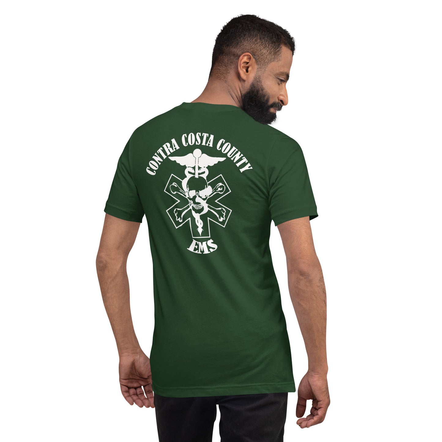 EMS T-Shirt White Text