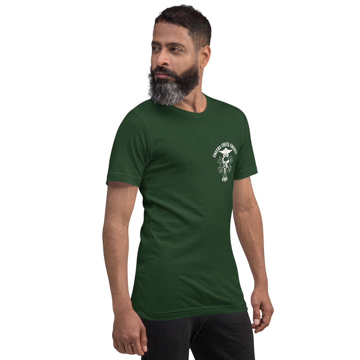EMS T-Shirt White Text