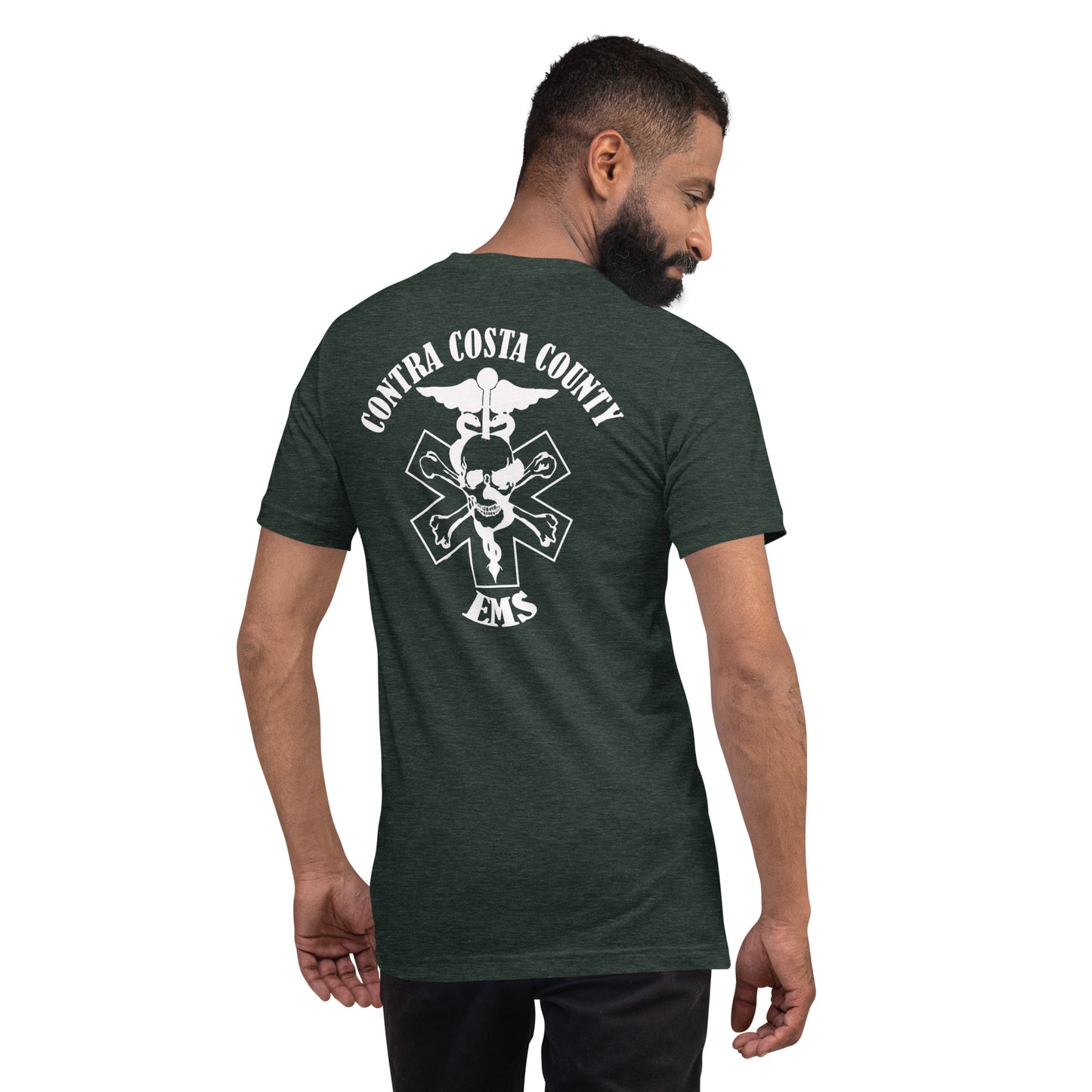 EMS T-Shirt White Text