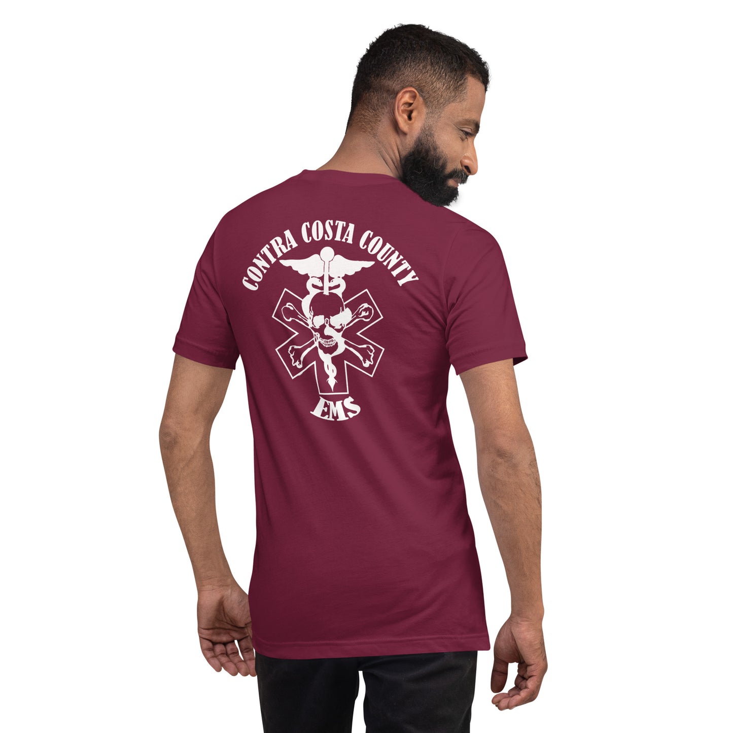 EMS T-Shirt White Text