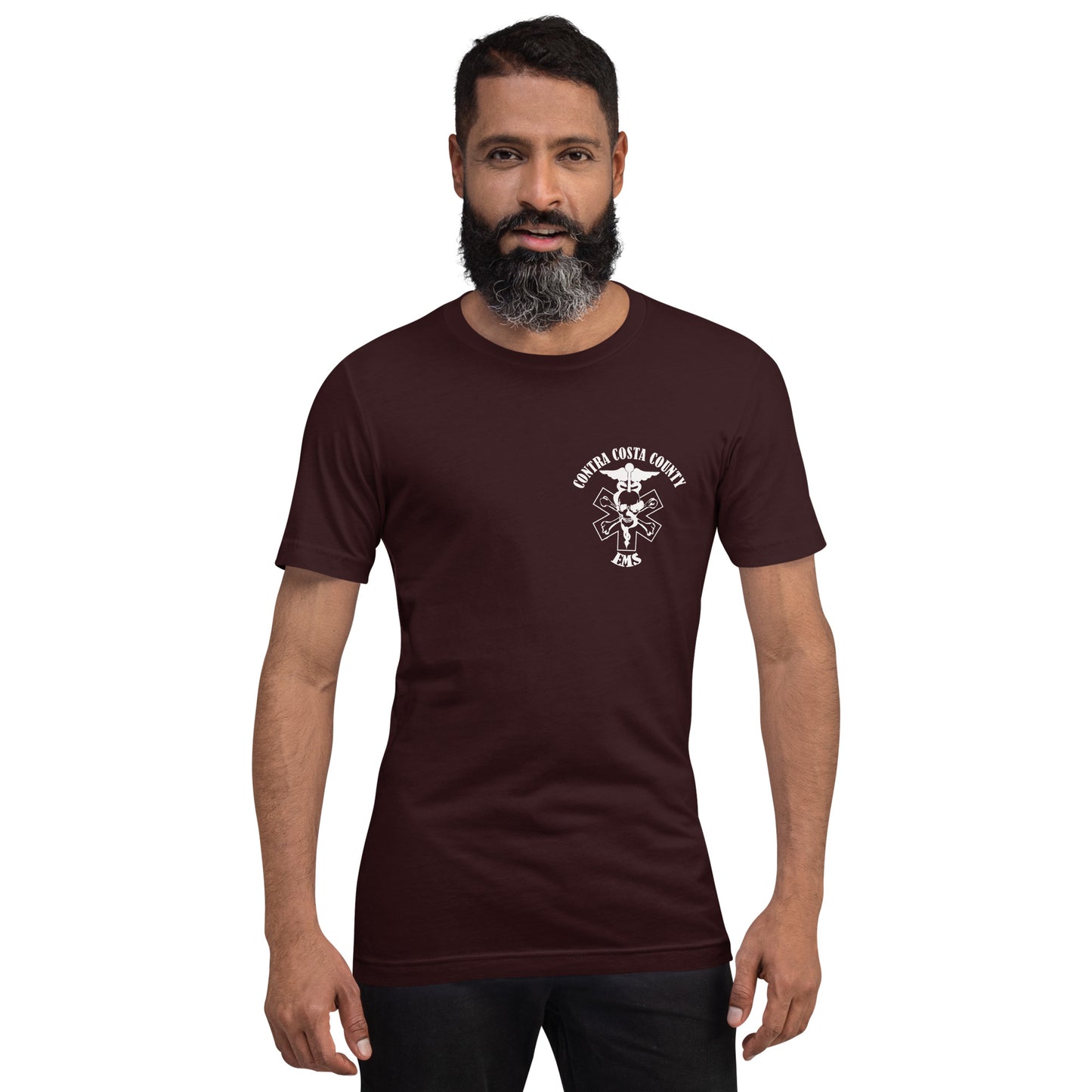 EMS T-Shirt White Text
