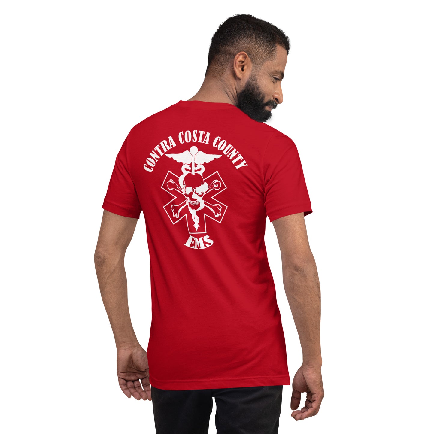 EMS T-Shirt White Text