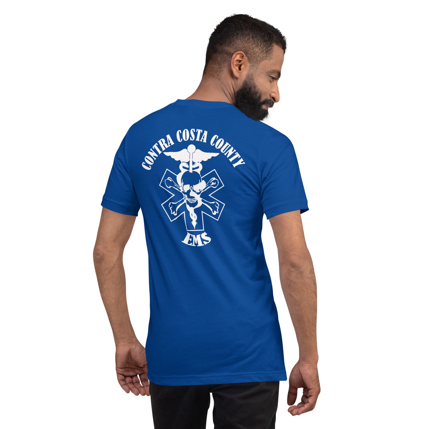 EMS T-Shirt White Text