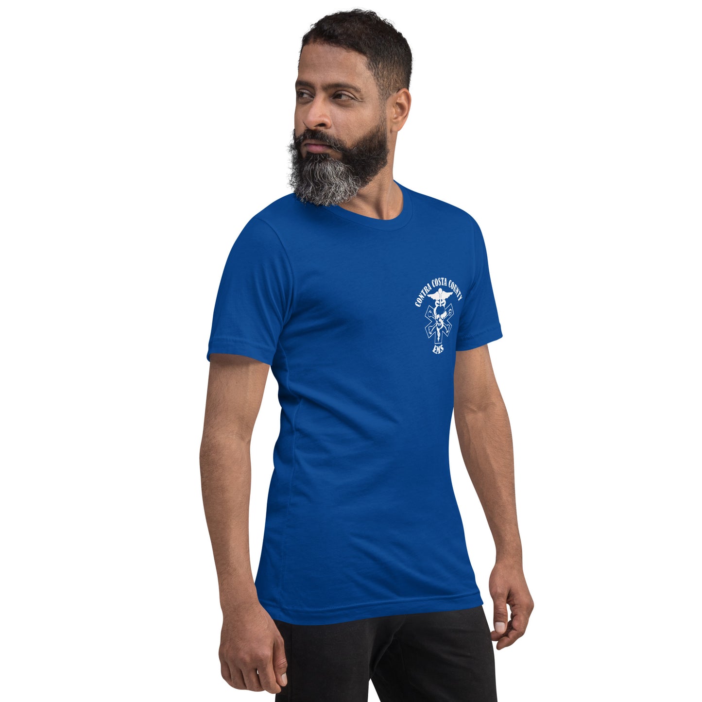 EMS T-Shirt White Text
