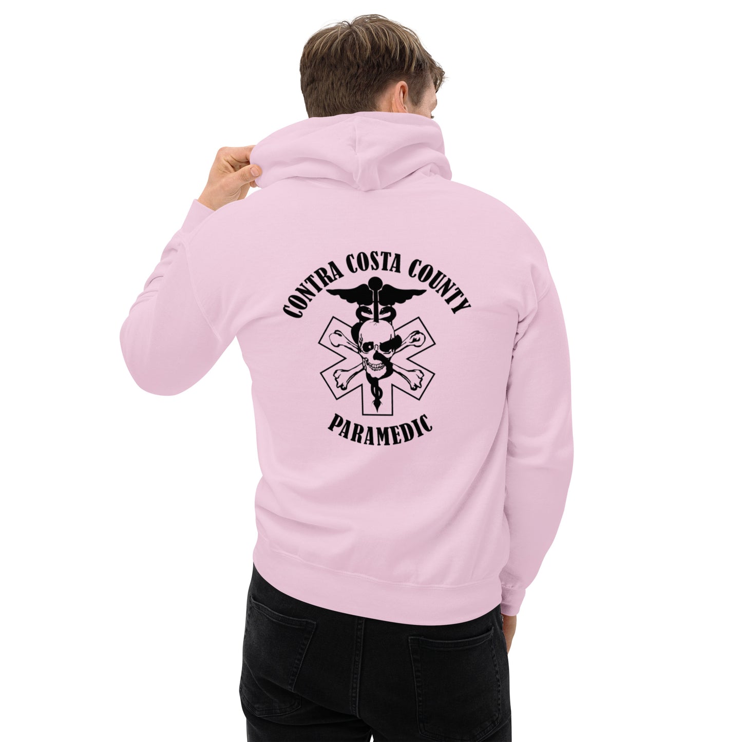 Paramedic Hoodie Black Text