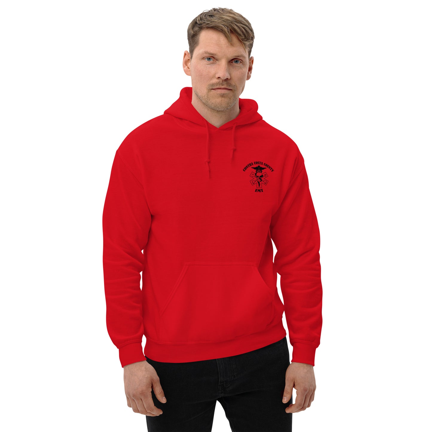 EMT Hoodie Black Text