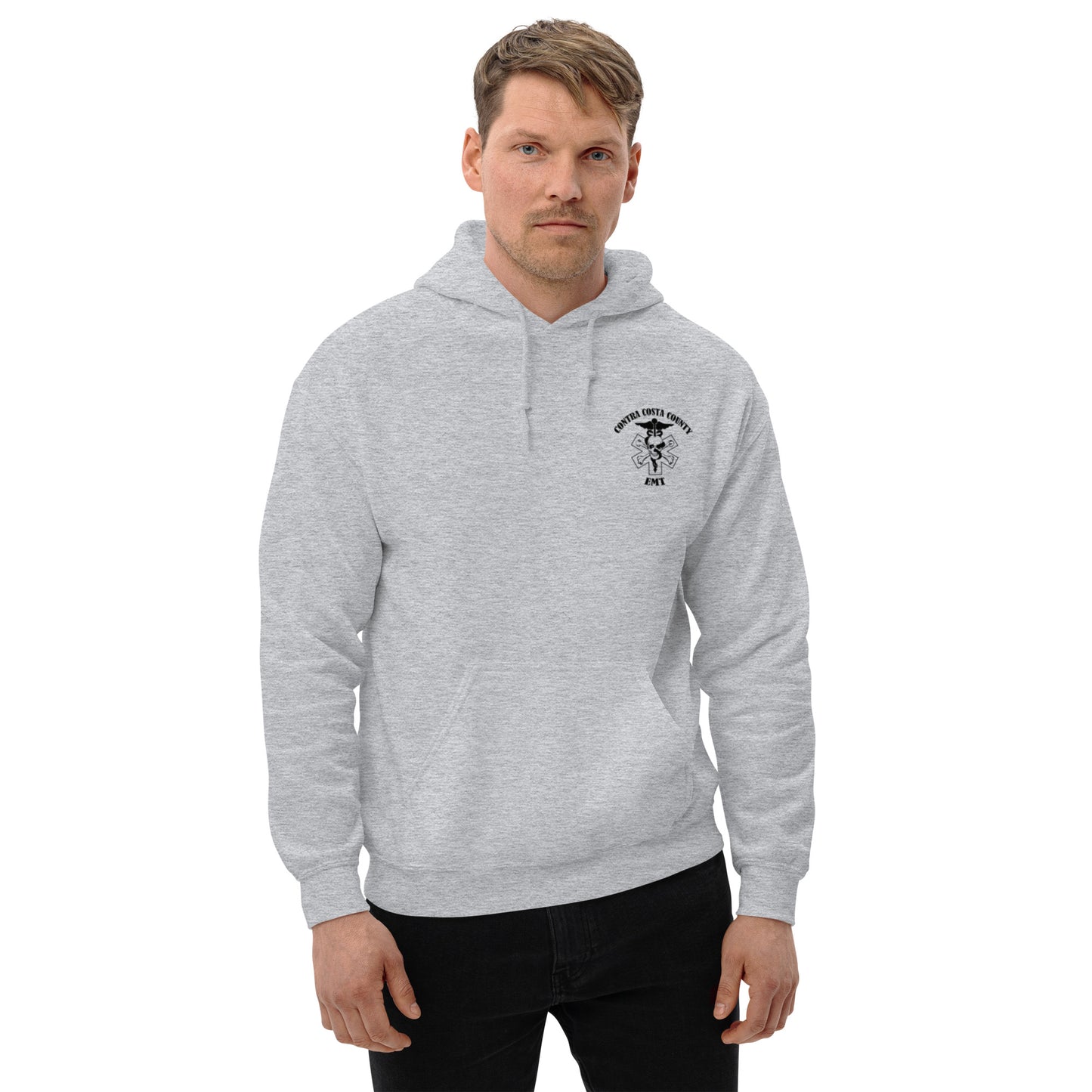 EMT Hoodie Black Text