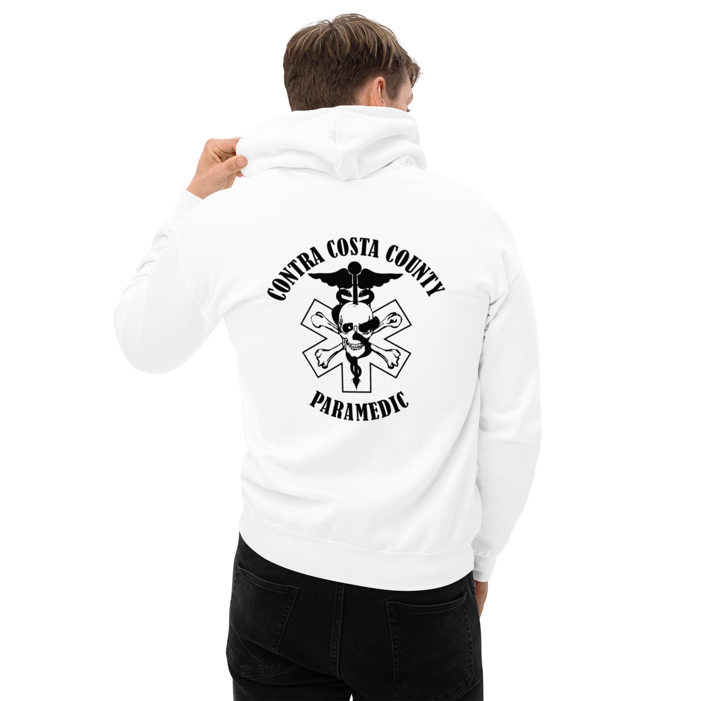 Paramedic Hoodie Black Text