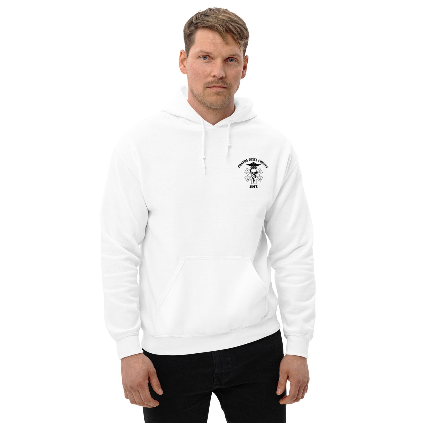 EMT Hoodie Black Text