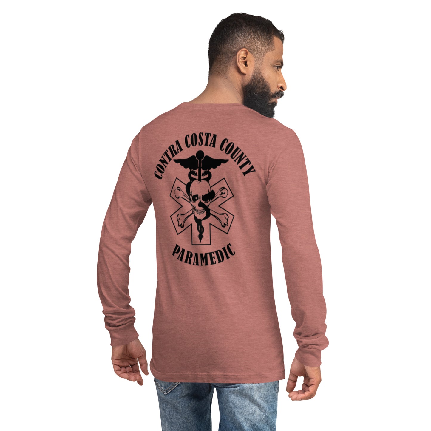 Paramedic Long Sleeve Tee Black Text