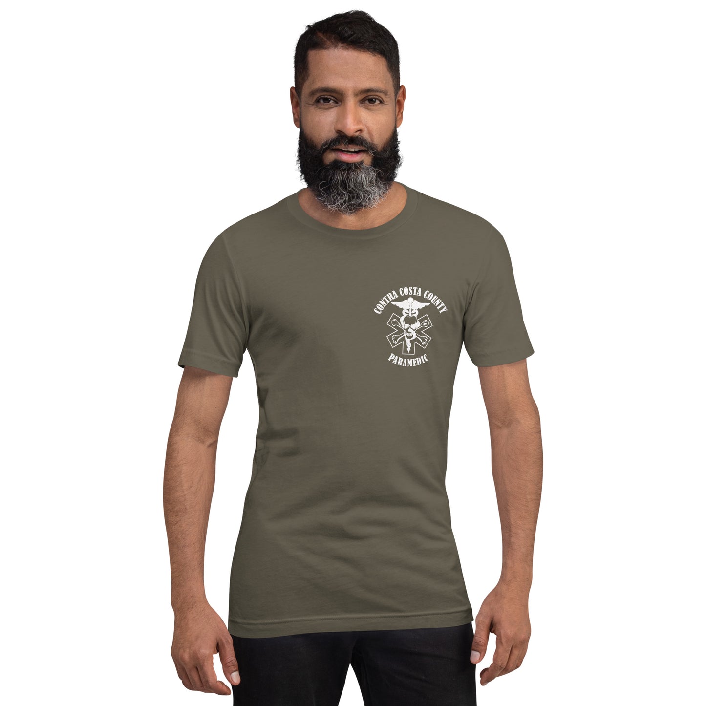 Paramedic T-Shirt White Text