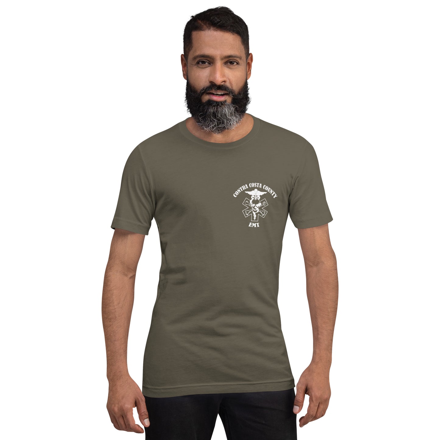 EMT T-Shirt White Text