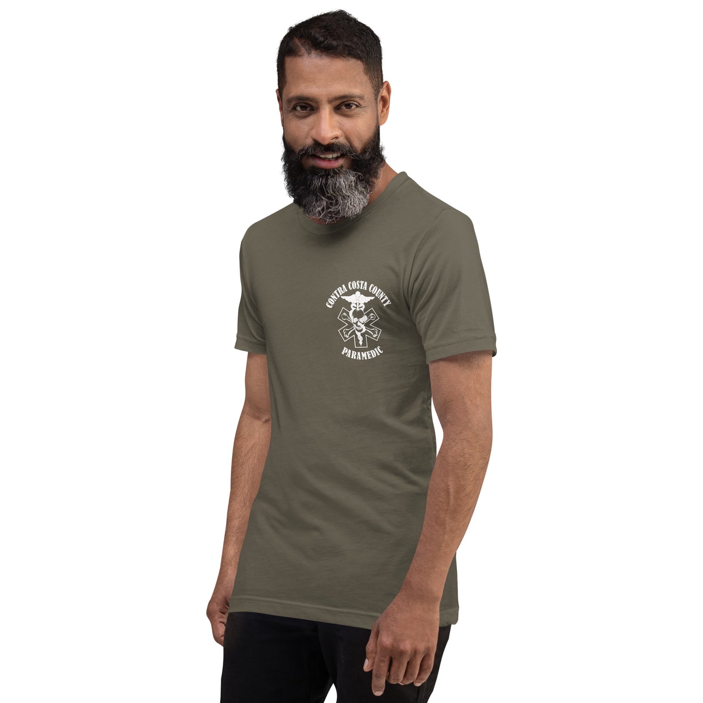Paramedic T-Shirt White Text