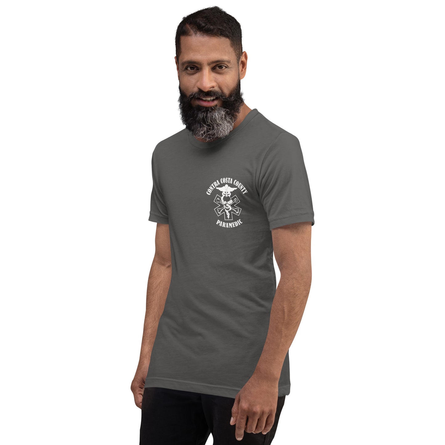 Paramedic T-Shirt White Text