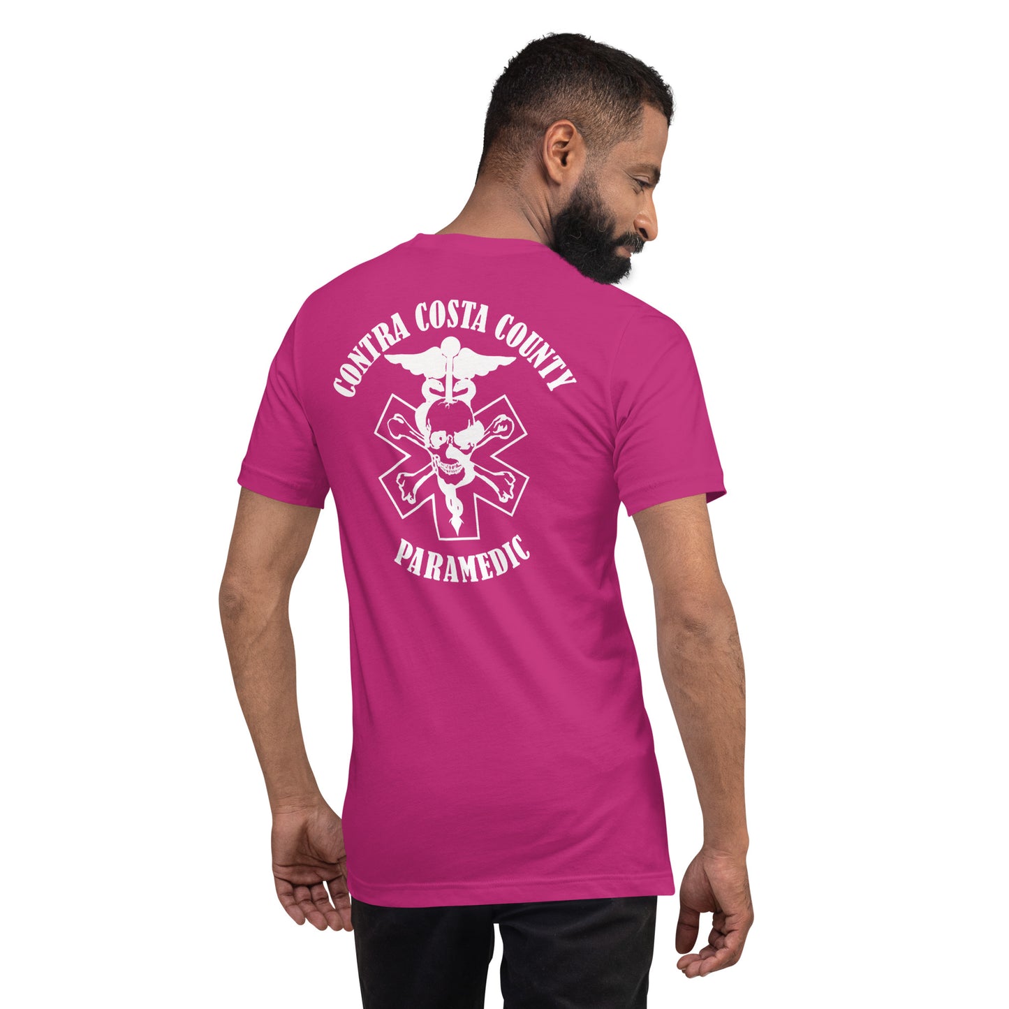 Paramedic T-Shirt White Text