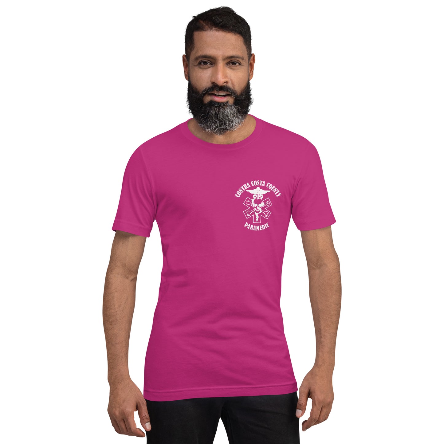 Paramedic T-Shirt White Text
