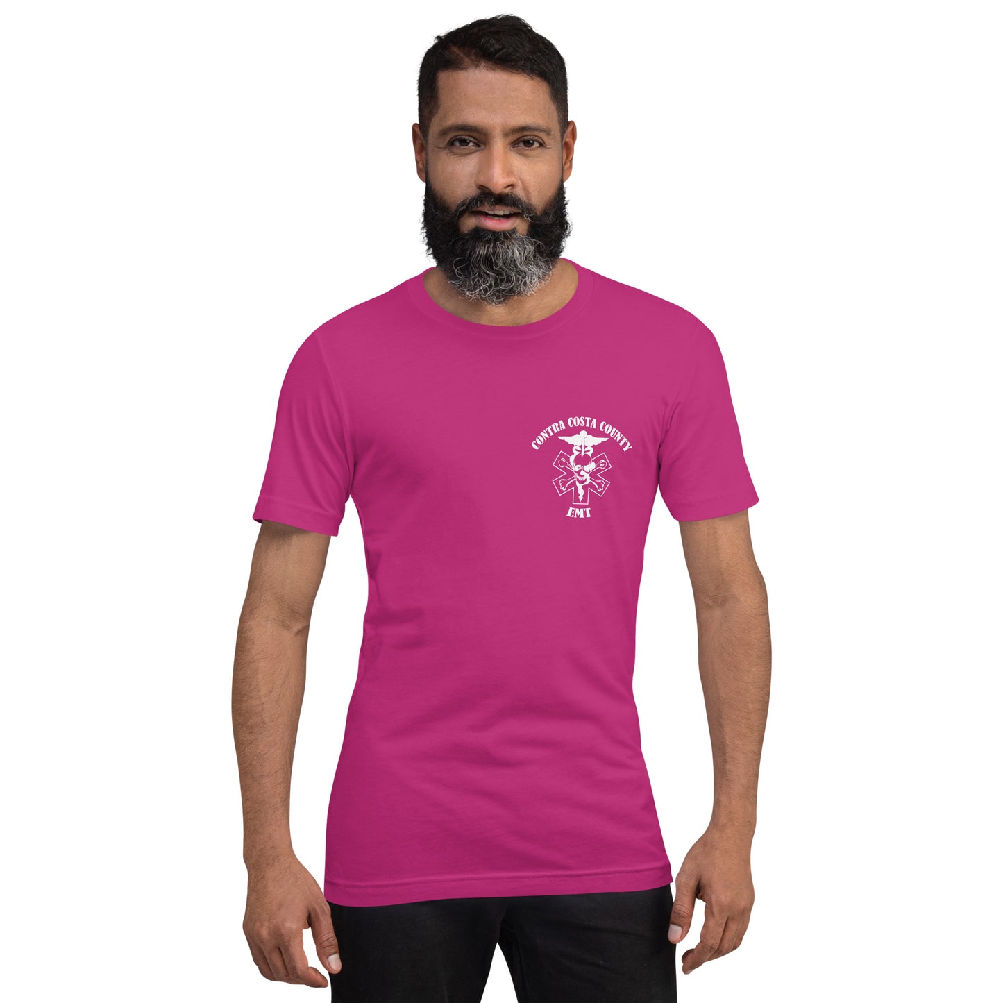 EMT T-Shirt White Text