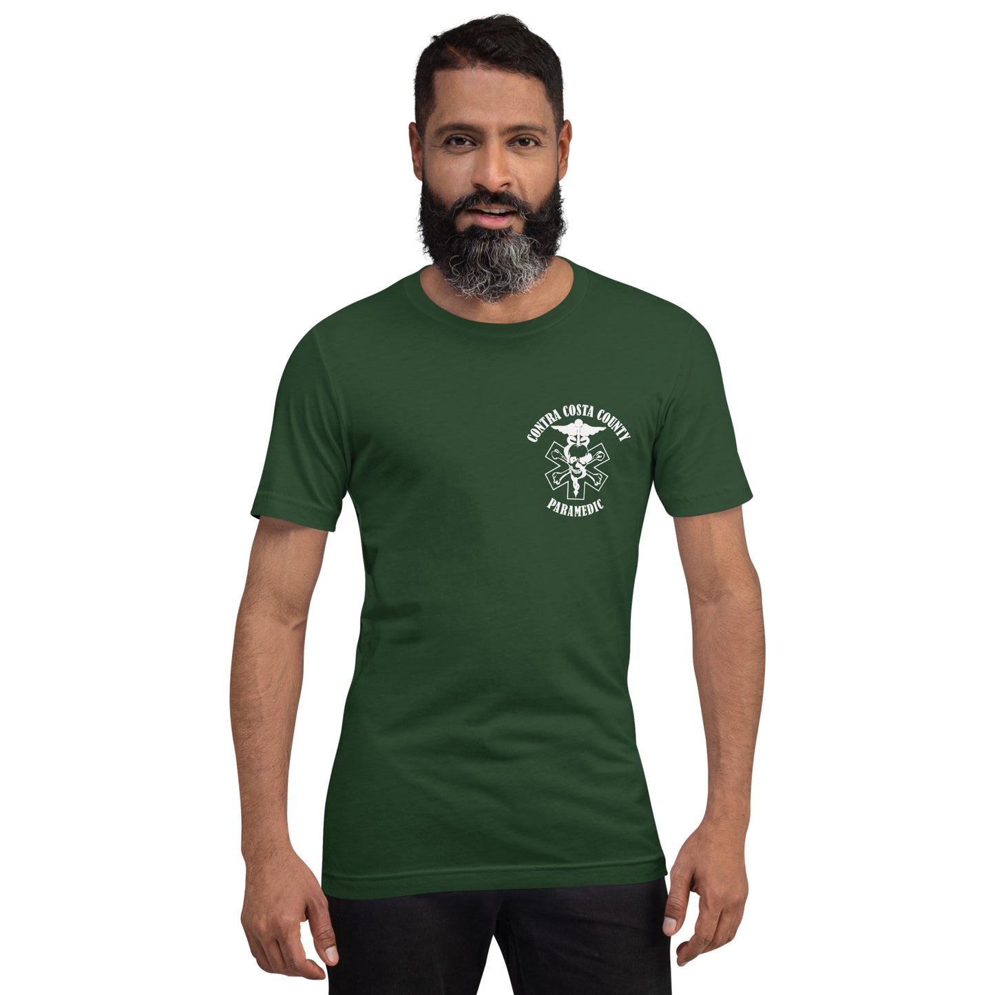 Paramedic T-Shirt White Text