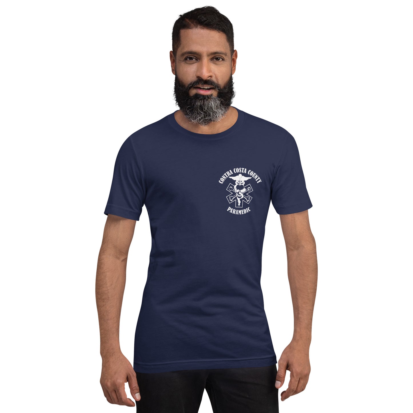 Paramedic T-Shirt White Text